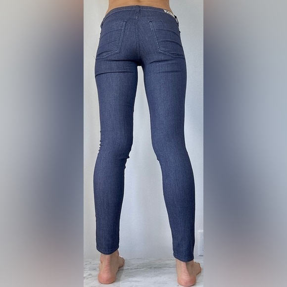 DYLAN GEORGE WOMEN LOW RISE CARA SKINNY BLUE JEANS SIZE 28 - Picture 3 of 7